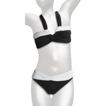 60%OFF ツーピース水着 アン・コール十字ビキニ - （女性用）ホルター Anne Cole Criss-Cross Bikini - Halter (For Women)画像
